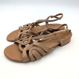 Paul Green Rumi Sandals Adjustable Women's Natural Beige Size US9.5/UK7 EU40